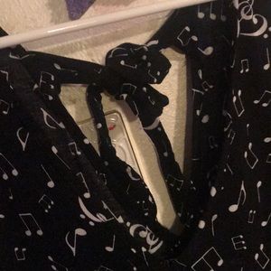 Hot topic music note dress